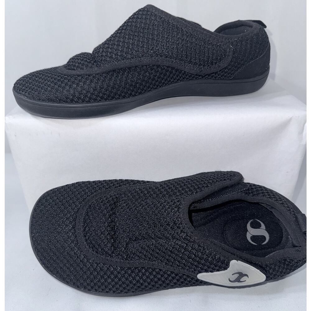 Barefoot Minimalist Shoes Black Slip On Knit Mens 10 EU43 Lightweight Water